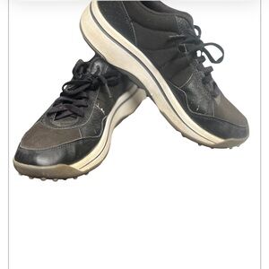 Skechers Mens Go Golf B/W Leather Arch Support Trainers Golf Shoes size 10